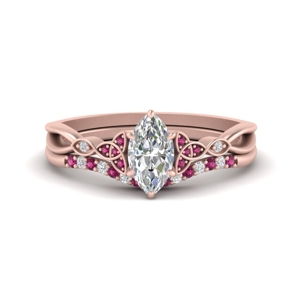 celtic-knot-split-marquise-cut-pink-sapphire-engagement-ring-in-rose-gold-FD9609MQGSADRPI-NL-RG