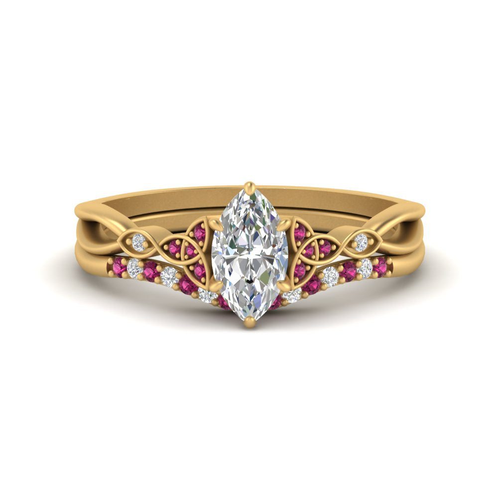 celtic-knot-split-marquise-cut-pink-sapphire-engagement-ring-in-yellow-gold-FD9609MQGSADRPI-NL-YG