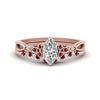 Load image into Gallery viewer, celtic-knot-split-marquise-cut-ruby-engagement-ring-in-rose-gold-FD9609MQGRUDR-NL-RG