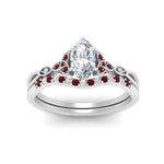 Load image into Gallery viewer, celtic-knot-split-marquise-cut-ruby-engagement-ring-in-white-gold-FD9609MQGRUDR-NL-WG
