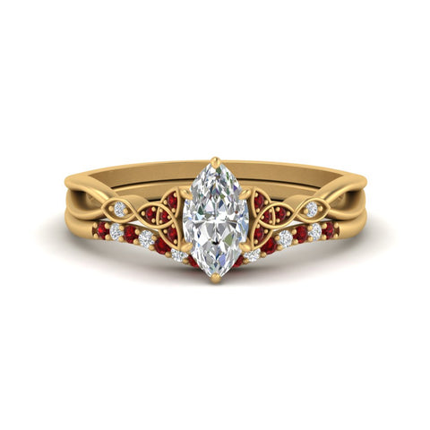 celtic-knot-split-marquise-cut-ruby-engagement-ring-in-yellow-gold-FD9609MQGRUDR-NL-YG