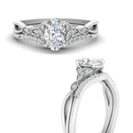 Load image into Gallery viewer, celtic-knot-split-oval-shaped-diamond-engagement-ring-in-white-gold-FD9609OV-NL-WG
