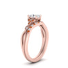 Load image into Gallery viewer, celtic-knot-split-oval-shaped-orange-sapphire-engagement-ring-in-rose-gold-FD9609OVGSAOR-NL-RG
