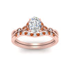 Load image into Gallery viewer, celtic-knot-split-oval-shaped-orange-sapphire-engagement-ring-in-rose-gold-FD9609OVGSAOR-NL-RG