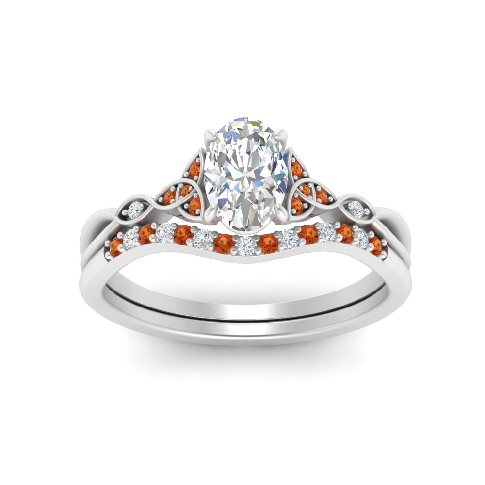 celtic-knot-split-oval-shaped-orange-sapphire-engagement-ring-in-white-gold-FD9609OVGSAOR-NL-WG