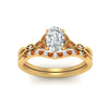 Load image into Gallery viewer, celtic-knot-split-oval-shaped-orange-sapphire-engagement-ring-in-yellow-gold-FD9609OVGSAOR-NL-YG
