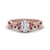 Load image into Gallery viewer, celtic-knot-split-oval-shaped-ruby-engagement-ring-in-rose-gold-FD9609OVGRUDR-NL-RG