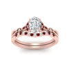 Load image into Gallery viewer, celtic-knot-split-oval-shaped-ruby-engagement-ring-in-rose-gold-FD9609OVGRUDR-NL-RG