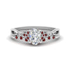Load image into Gallery viewer, celtic-knot-split-oval-shaped-ruby-engagement-ring-in-white-gold-FD9609OVGRUDR-NL-WG