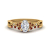 Load image into Gallery viewer, celtic-knot-split-oval-shaped-ruby-engagement-ring-in-yellow-gold-FD9609OVGRUDR-NL-YG