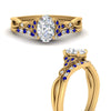 Load image into Gallery viewer, celtic-knot-split-oval-shaped-sapphire-engagement-ring-in-yellow-gold-FD9609OVGSABL-NL-YG