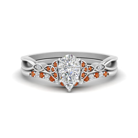 celtic-knot-split-pear-shaped-orange-sapphire-engagement-ring-in-white-gold-FD9609PEGSAOR-NL-WG