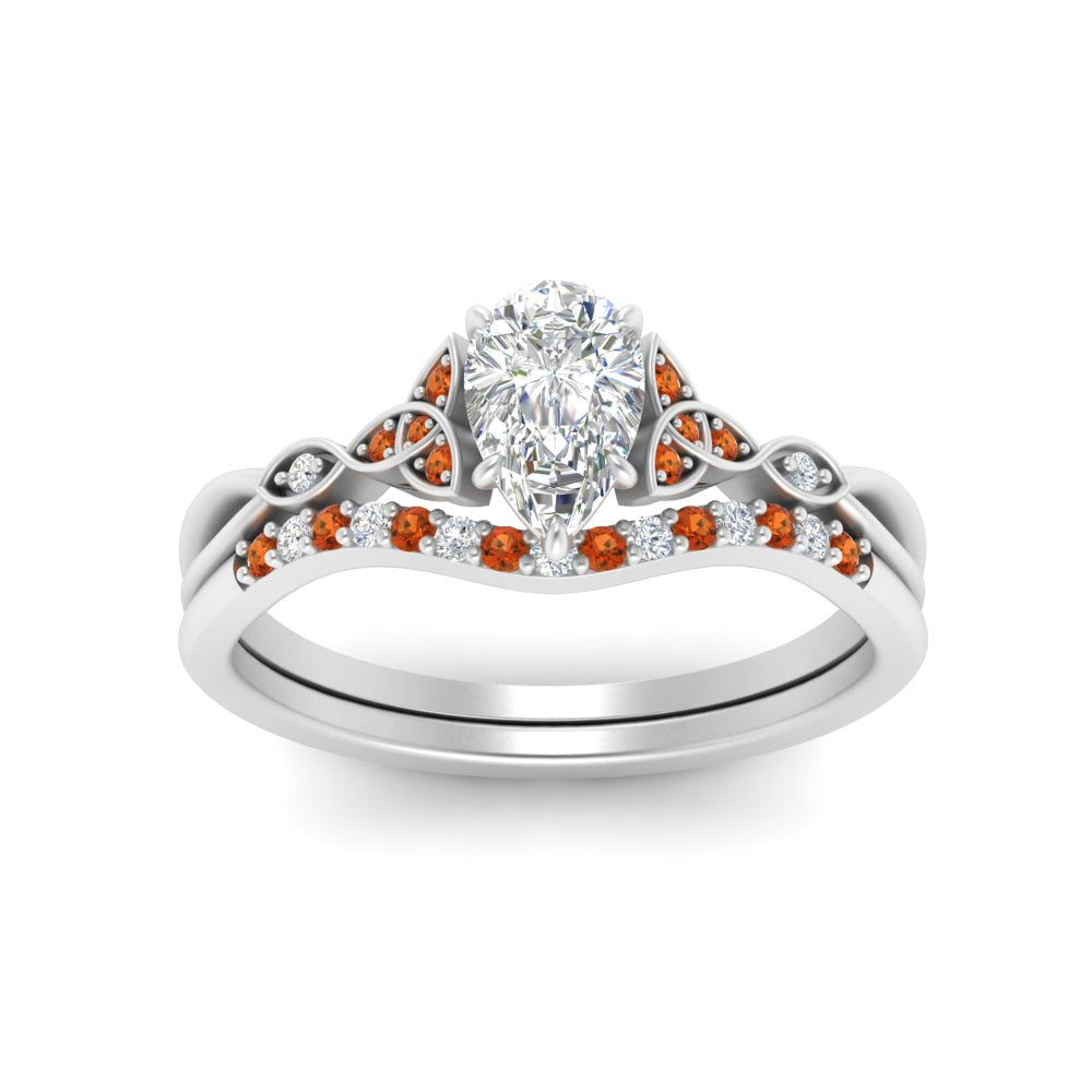 celtic-knot-split-pear-shaped-orange-sapphire-engagement-ring-in-white-gold-FD9609PEGSAOR-NL-WG