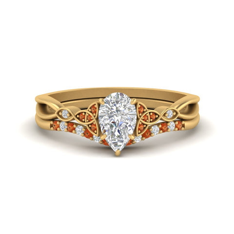 celtic-knot-split-pear-shaped-orange-sapphire-engagement-ring-in-yellow-gold-FD9609PEGSAOR-NL-YG