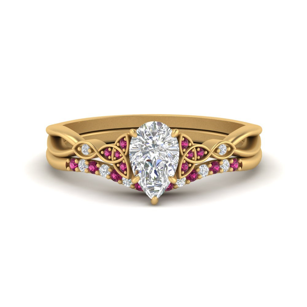 celtic-knot-split-pear-shaped-pink-sapphire-engagement-ring-in-yellow-gold-FD9609PEGSADRPI-NL-YG