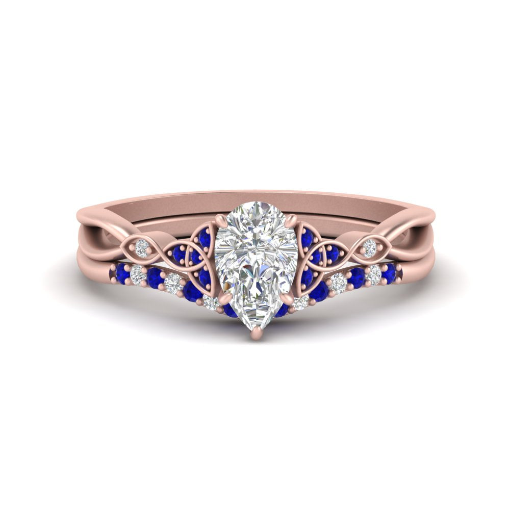 celtic-knot-split-pear-shaped-sapphire-engagement-ring-in-rose-gold-FD9609PEGSABL-NL-RG