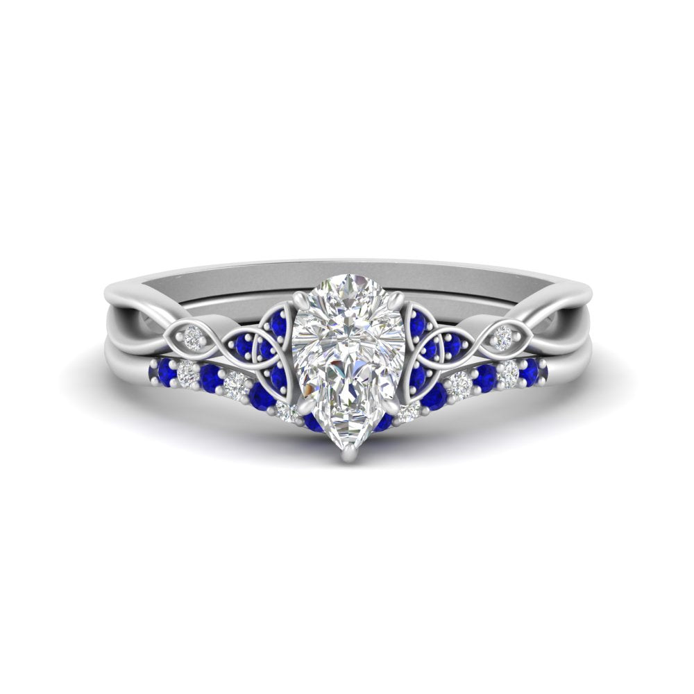 celtic-knot-split-pear-shaped-sapphire-engagement-ring-in-white-gold-FD9609PEGSABL-NL-WG