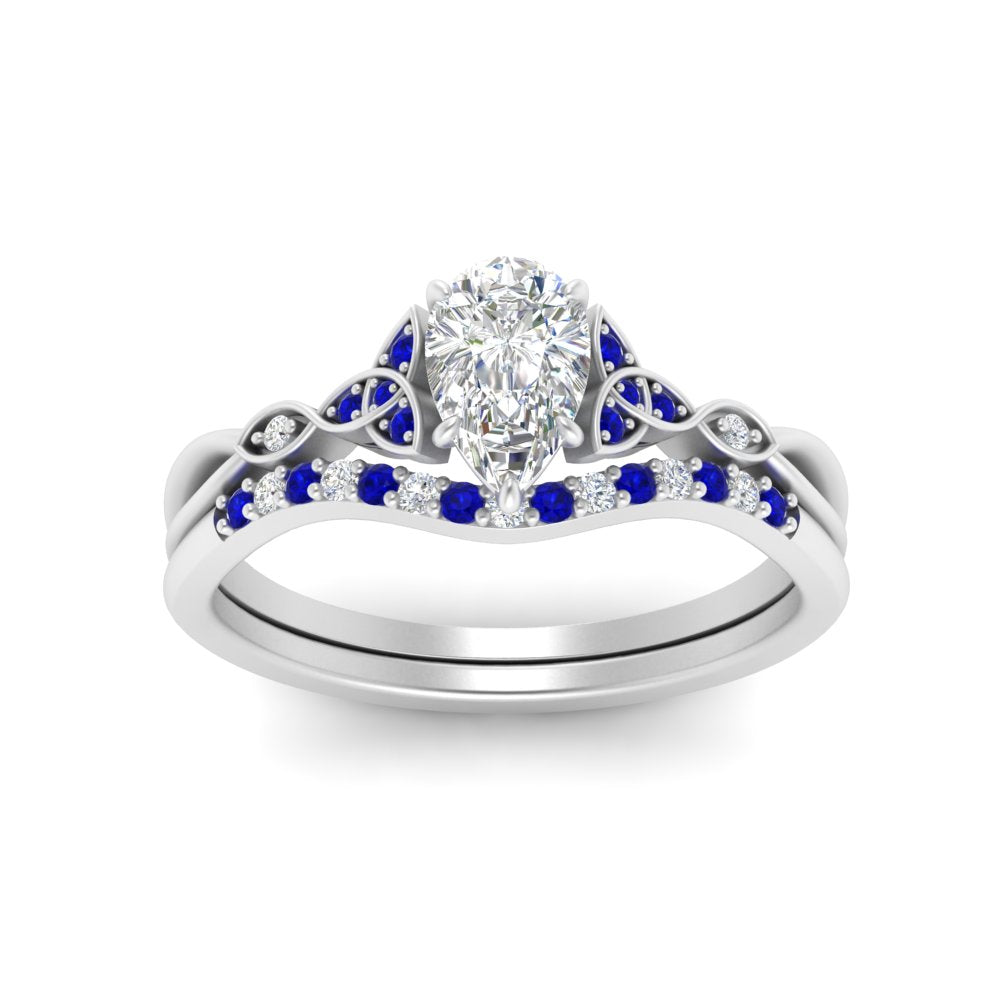 celtic-knot-split-pear-shaped-sapphire-engagement-ring-in-white-gold-FD9609PEGSABL-NL-WG