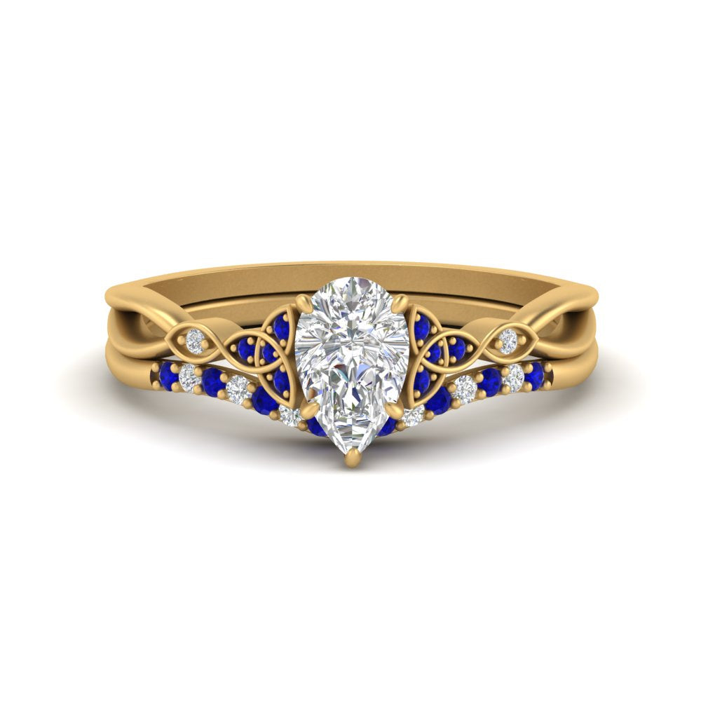 celtic-knot-split-pear-shaped-sapphire-engagement-ring-in-yellow-gold-FD9609PEGSABL-NL-YG