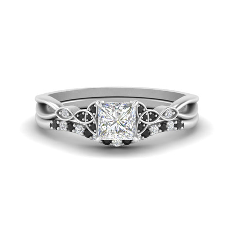 celtic-knot-split-princess-cut-black-diamond-engagement-ring-in-white-gold-FD9609PRGBLACK-NL-WG