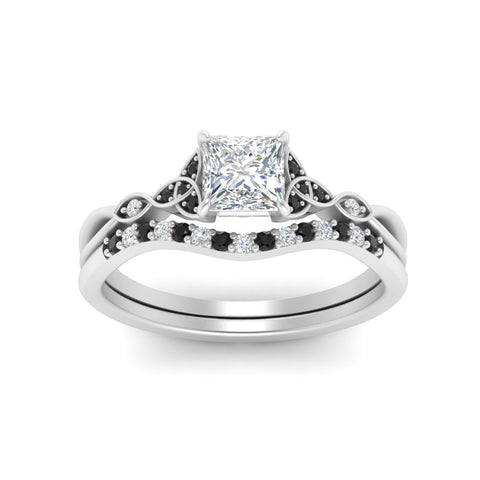 celtic-knot-split-princess-cut-black-diamond-engagement-ring-in-white-gold-FD9609PRGBLACK-NL-WG
