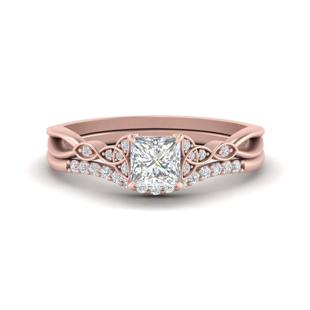 celtic-knot-split-princess-cut-diamond-engagement-ring-in-rose-gold-FD9609PR-NL-RG