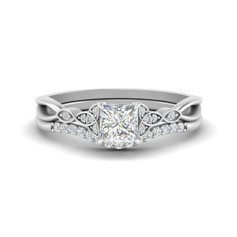 celtic-knot-split-princess-cut-diamond-engagement-ring-in-white-gold-FD9609PR-NL-WG