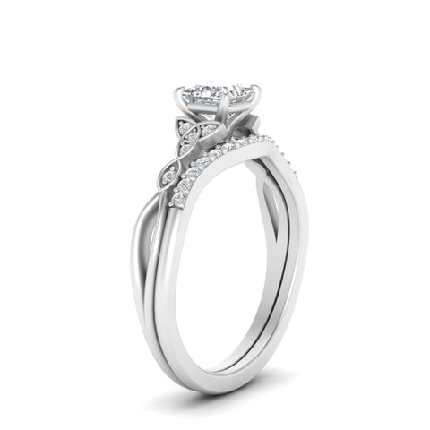 celtic-knot-split-princess-cut-diamond-engagement-ring-in-white-gold-FD9609PR-NL-WG