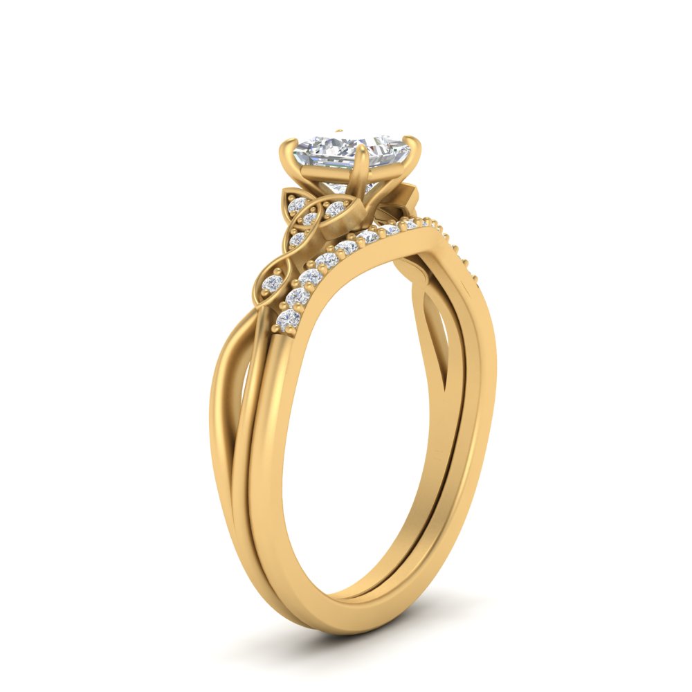 celtic-knot-split-princess-cut-diamond-engagement-ring-in-yellow-gold-FD9609PR-NL-YG