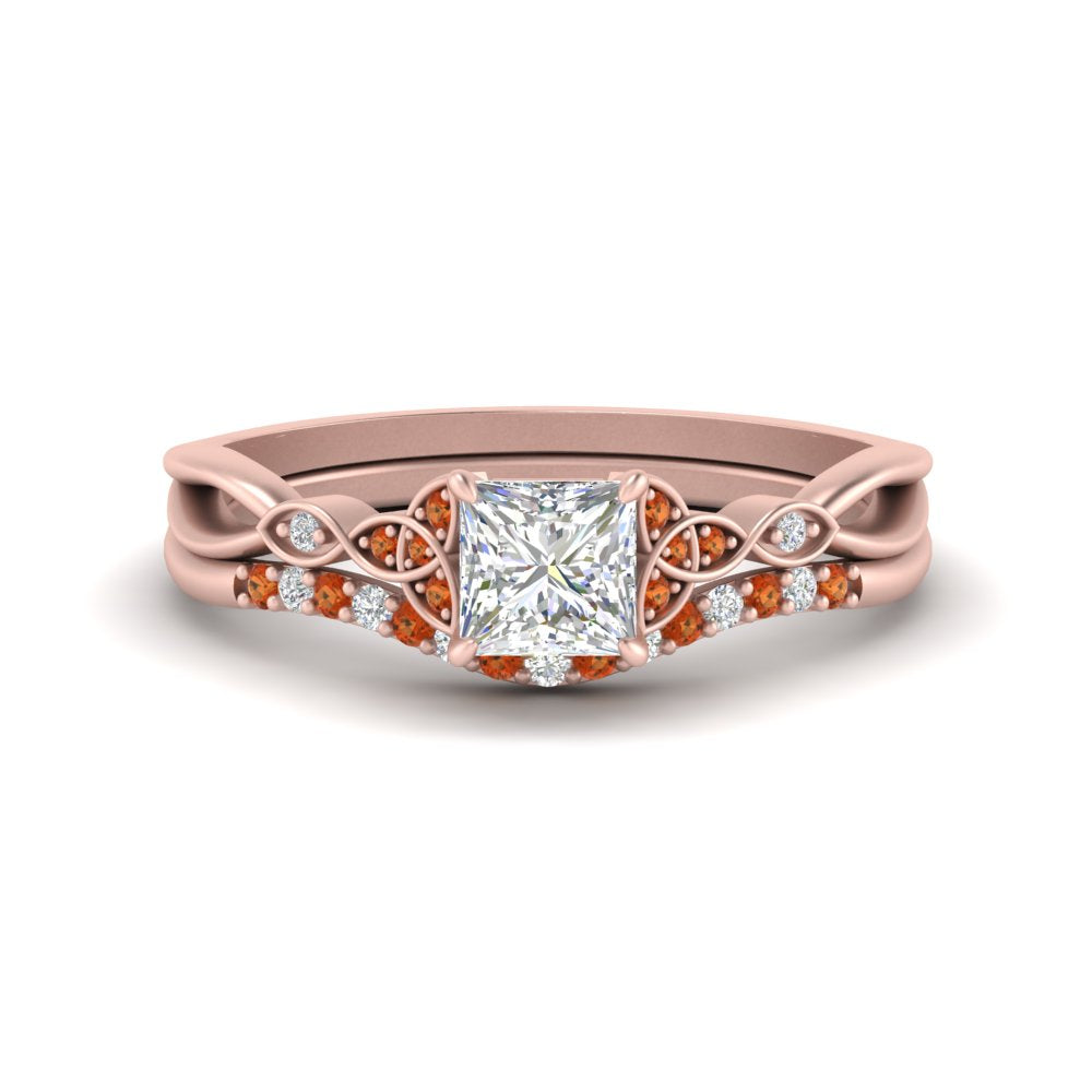 celtic-knot-split-princess-cut-orange-sapphire-engagement-ring-in-rose-gold-FD9609PRGSAOR-NL-RG