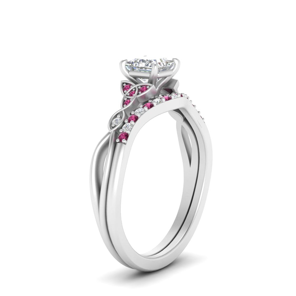 celtic-knot-split-princess-cut-pink-sapphire-engagement-ring-in-white-gold-FD9609PRGSADRPI-NL-WG