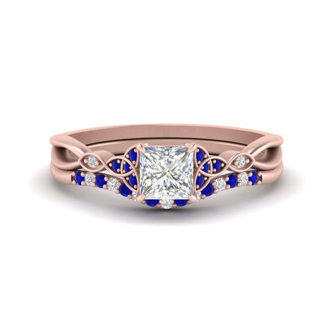 celtic-knot-split-princess-cut-sapphire-engagement-ring-in-rose-gold-FD9609PRGSABL-NL-RG