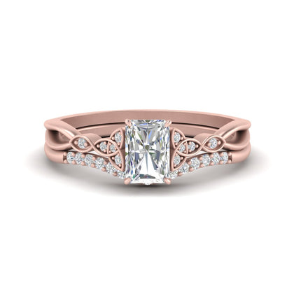 celtic-knot-split-radiant-cut-diamond-engagement-ring-in-rose-gold-FD9609RA-NL-RG