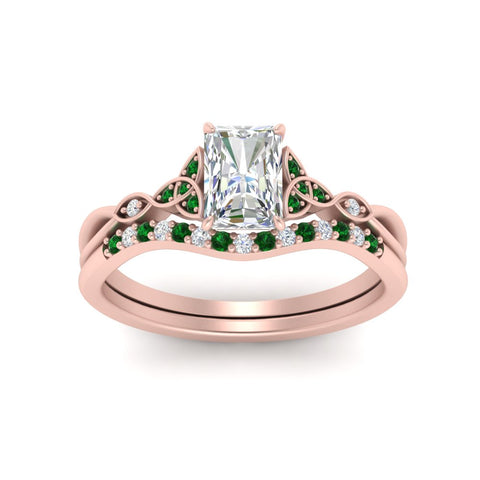 celtic-knot-split-radiant-cut-emerald-engagement-ring-in-rose-gold-FD9609RAGEMGR-NL-RG