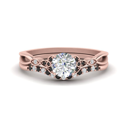 celtic-knot-split-round-cut-black-diamond-engagement-ring-in-rose-gold-FD9609ROGBLACK-NL-RG