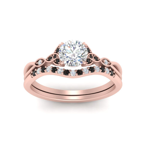celtic-knot-split-round-cut-black-diamond-engagement-ring-in-rose-gold-FD9609ROGBLACK-NL-RG