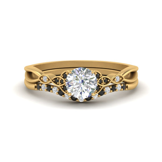 celtic-knot-split-round-cut-black-diamond-engagement-ring-in-yellow-gold-FD9609ROGBLACK-NL-YG