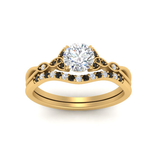 celtic-knot-split-round-cut-black-diamond-engagement-ring-in-yellow-gold-FD9609ROGBLACK-NL-YG