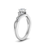 Load image into Gallery viewer, celtic-knot-split-round-cut-diamond-engagement-ring-in-white-gold-FD9609RO-NL-WG
