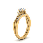 Load image into Gallery viewer, celtic-knot-split-round-cut-diamond-engagement-ring-in-yellow-gold-FD9609RO-NL-YG
