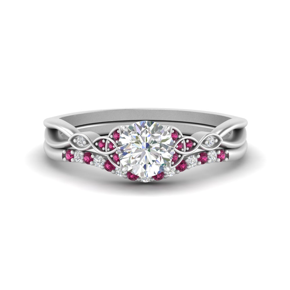 celtic-knot-split-round-cut-pink-sapphire-engagement-ring-in-white-gold-FD9609ROGSADRPI-NL-WG