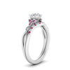 Load image into Gallery viewer, celtic-knot-split-round-cut-pink-sapphire-engagement-ring-in-white-gold-FD9609ROGSADRPI-NL-WG