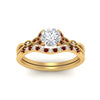 Load image into Gallery viewer, celtic-knot-split-round-cut-ruby-engagement-ring-in-yellow-gold-FD9609ROGRUDR-NL-YG
