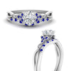 Load image into Gallery viewer, celtic-knot-split-round-cut-sapphire-engagement-ring-in-white-gold-FD9609ROGSABL-NL-WG