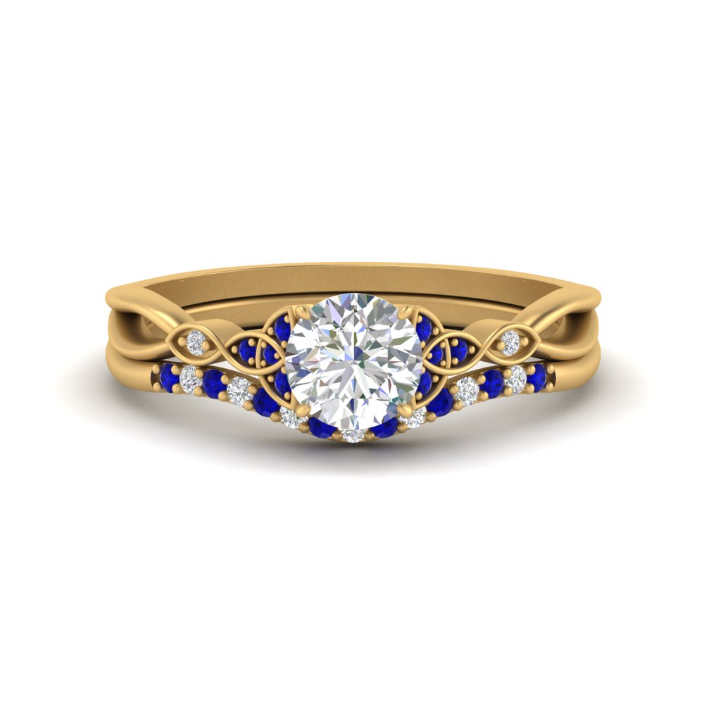 celtic-knot-split-round-cut-sapphire-engagement-ring-in-yellow-gold-FD9609ROGSABL-NL-YG