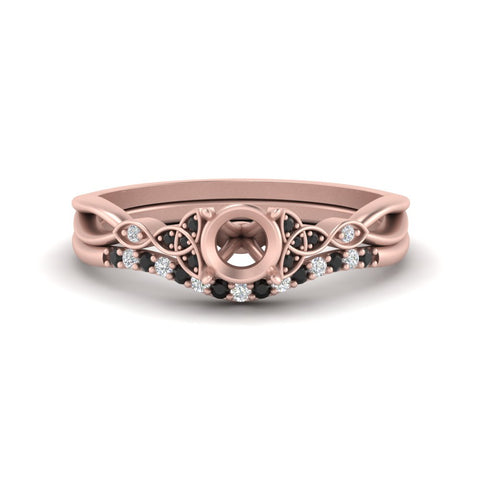 celtic-knot-split-semi-mount-black-diamond-engagement-ring-in-rose-gold-FD9609SMGBLACK-NL-RG