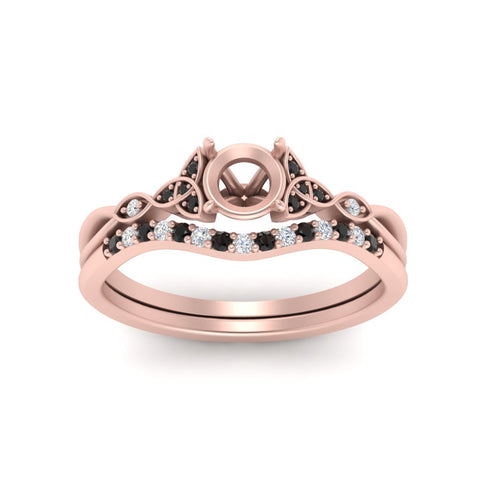celtic-knot-split-semi-mount-black-diamond-engagement-ring-in-rose-gold-FD9609SMGBLACK-NL-RG
