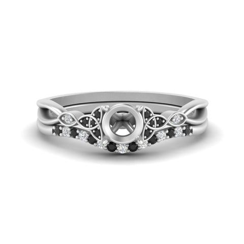 celtic-knot-split-semi-mount-black-diamond-engagement-ring-in-white-gold-FD9609SMGBLACK-NL-WG