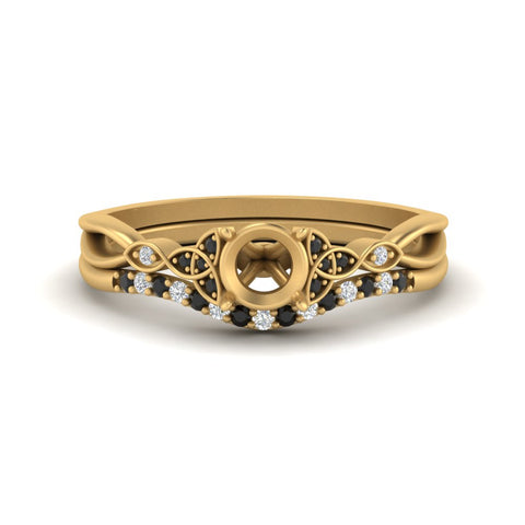 celtic-knot-split-semi-mount-black-diamond-engagement-ring-in-yellow-gold-FD9609SMGBLACK-NL-YG