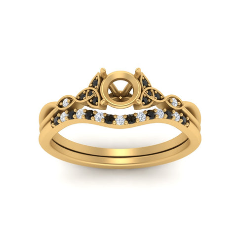celtic-knot-split-semi-mount-black-diamond-engagement-ring-in-yellow-gold-FD9609SMGBLACK-NL-YG